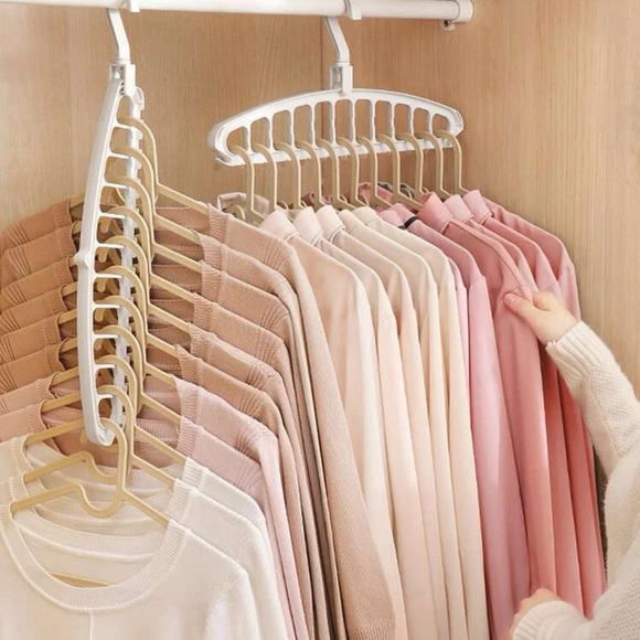 Accessories - Multifunction Plain Hanger Organizer Rack